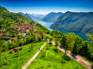 Lugano sykkeltur