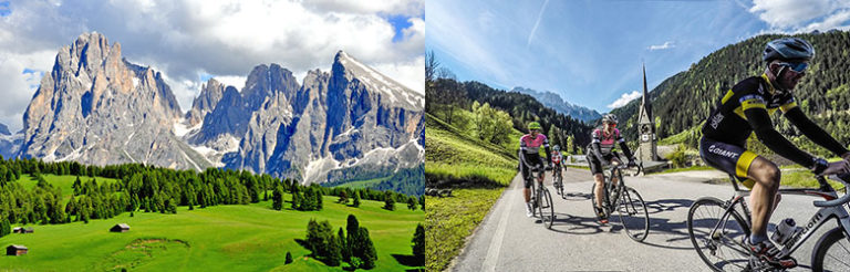 ViaNova på sykkeltur i Dolomittene