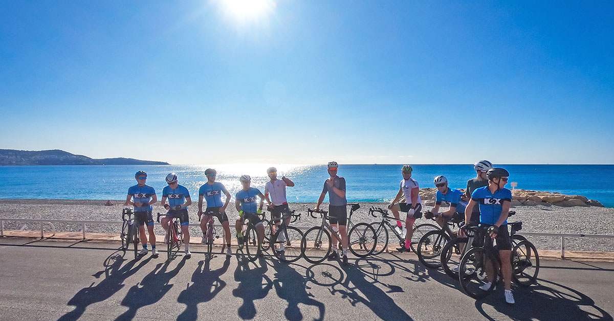 Sykkeltur på den Franske Rivieraen