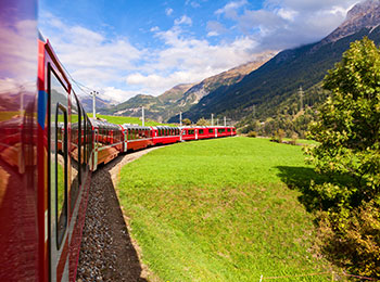 Glacier Expressen og Bernina Expressen