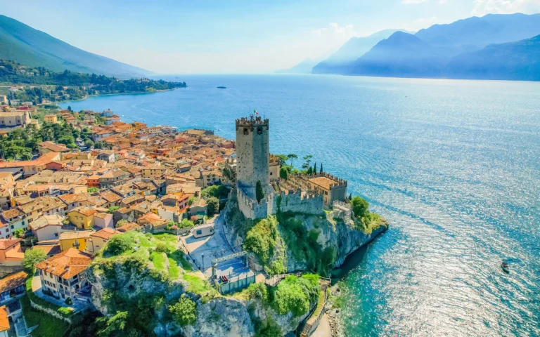 Malcesine ved Gardasjøen