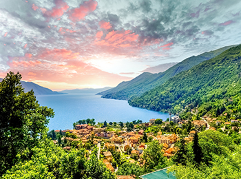 Lago Maggiore, Lombardia, Italia