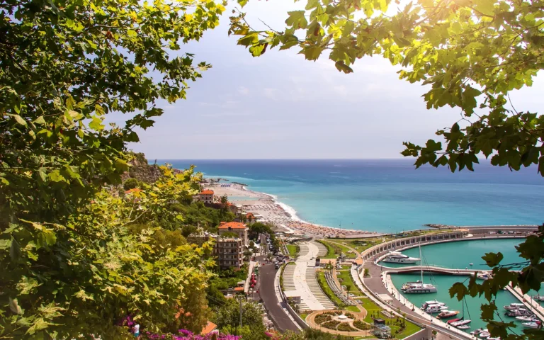 Ventimiglia ved Middelhavet