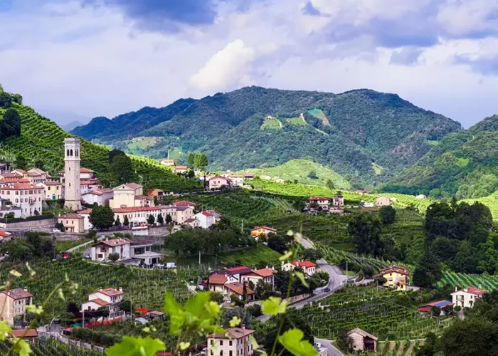 Valdobbiadene - Proseccoveien, Italia