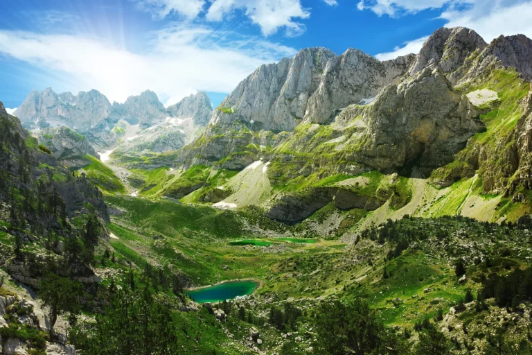 De vakre, albanske Alpene