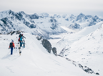 Ski Touring Randonee i Lofoten med Expa Travel